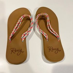 roxy sandals never worn